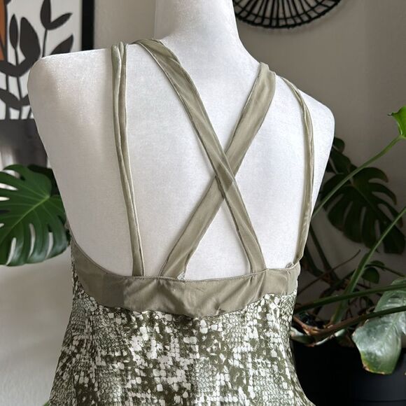 NWOT Free People Night Out Snake Print Bodysuit Strappy Thong S Flirty Feminine - Picture 5 of 12